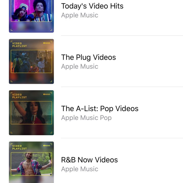 apple ios 11 3 music video playlists