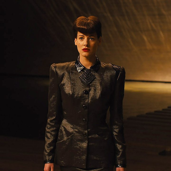 Rachel looks on in Blade Runner 2049.
