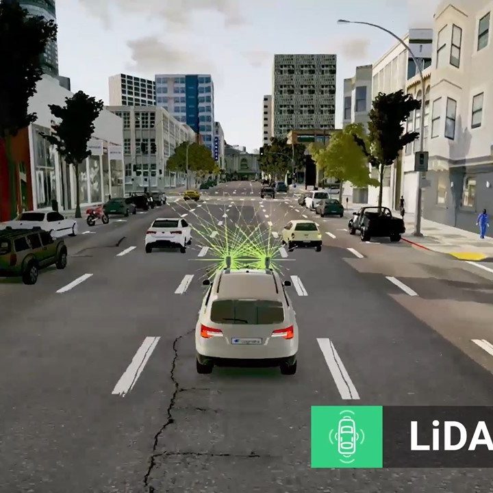 how nvidia is helping autonomous cars simulate their way to safety cognata lidar