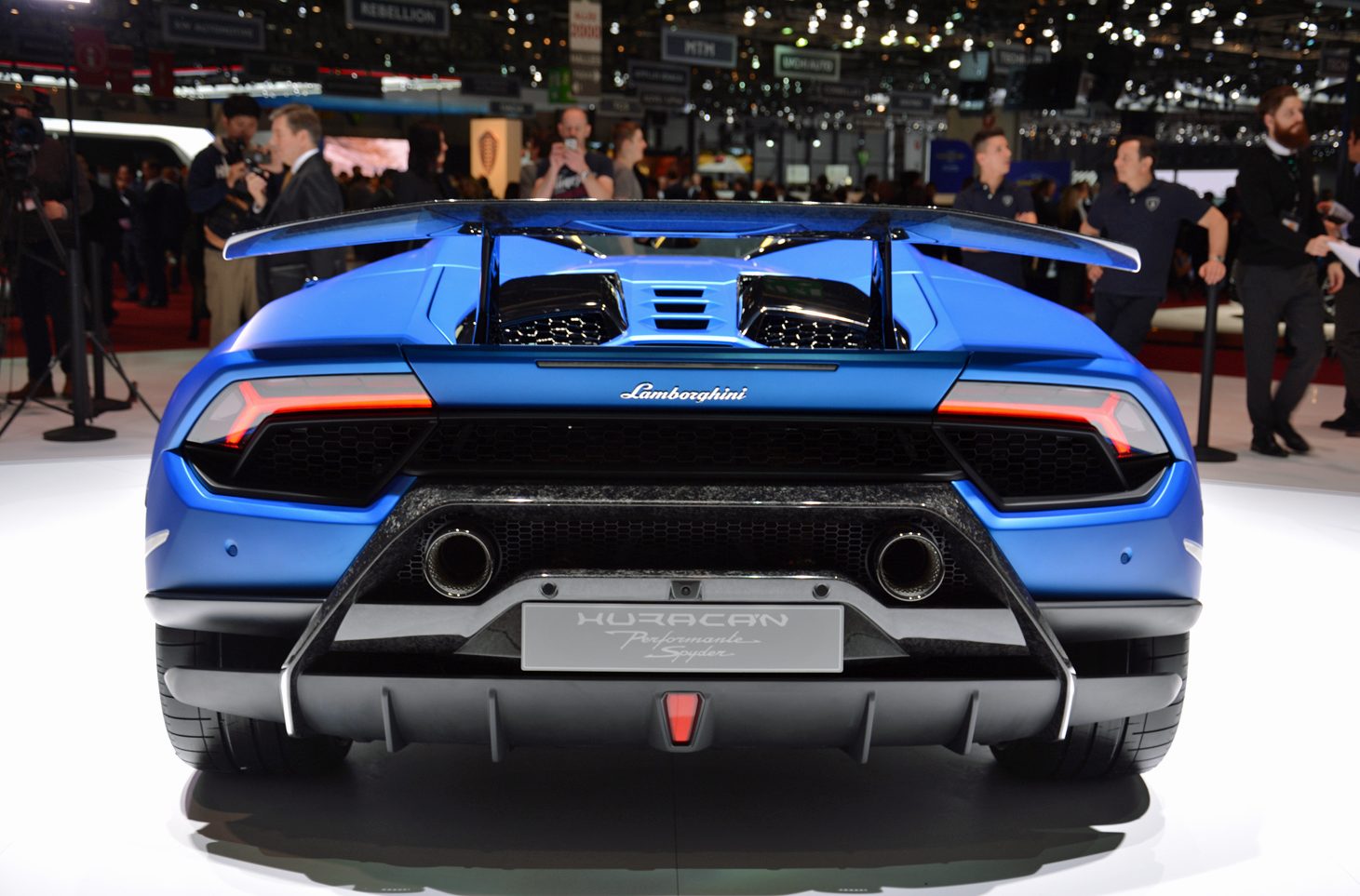 Lamborghini Huracan Performante Spyder live