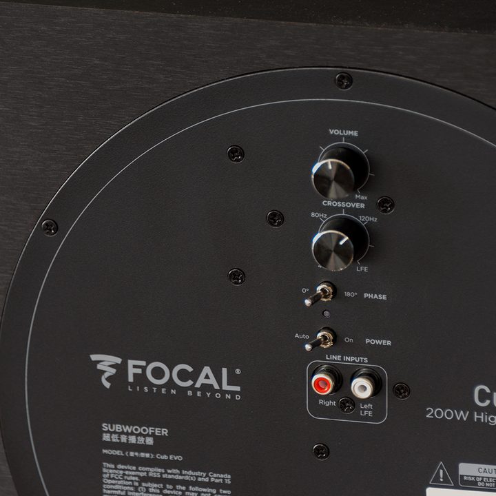 Focal Sib Evo Dolby Atmos 5.1.2 speaker system