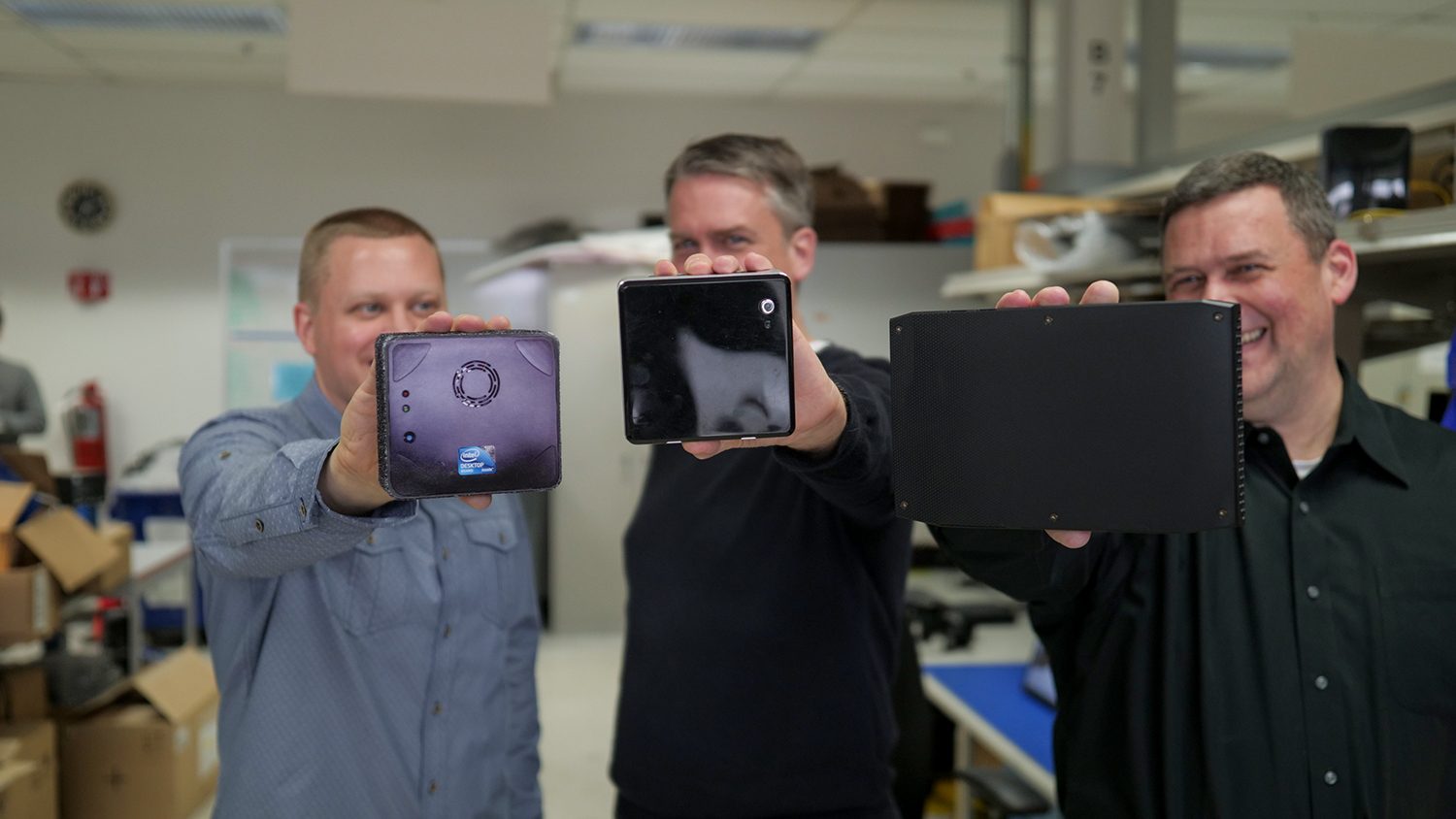 Inside the Intel lab that put a legit gaming desktop in the palm