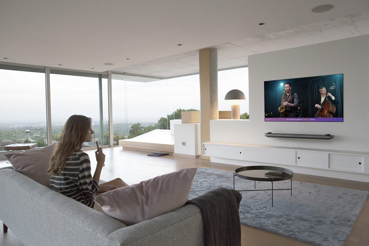 LG 2018 premium TV lineup header