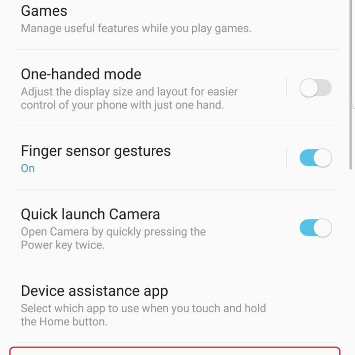 samsung galaxy s9 plus settings multi window