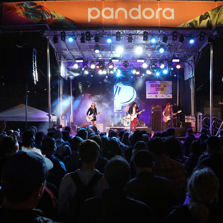 A Pandora live music event.