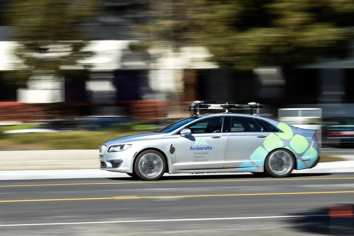 Ambarella EVA self-driving car