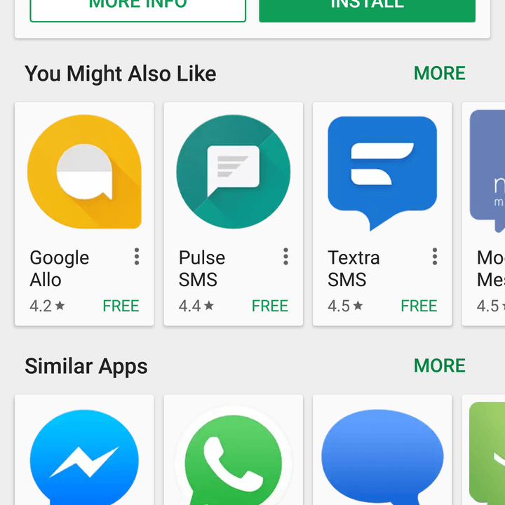 how to make the galaxy s9 and plus look like stock android messenger 1