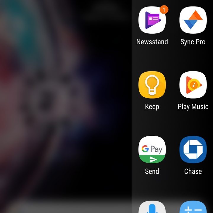 samsung galaxy s9 plus review screenshot right panel