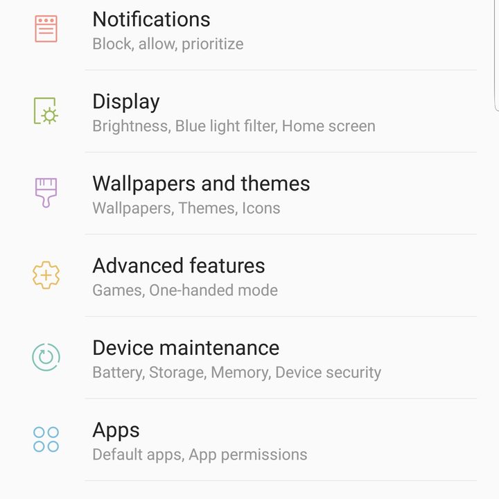 samsung galaxy s9 review screenshot 20180309 122114 settings