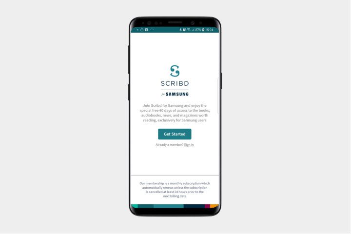scribd best made for galaxy apps
