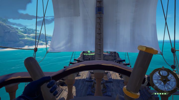 sea of thieves raise your main sail