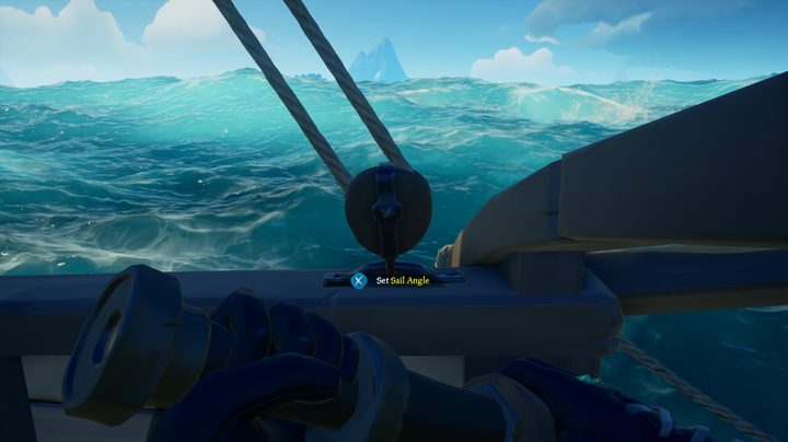 sea of thieves sailing guide set sail angle