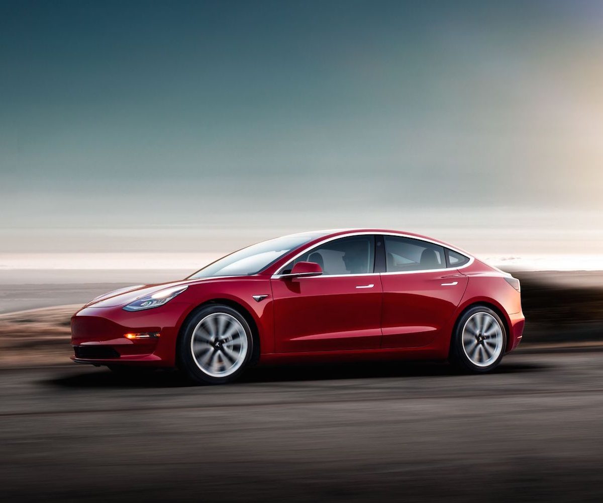 Tesla Model 3 Red