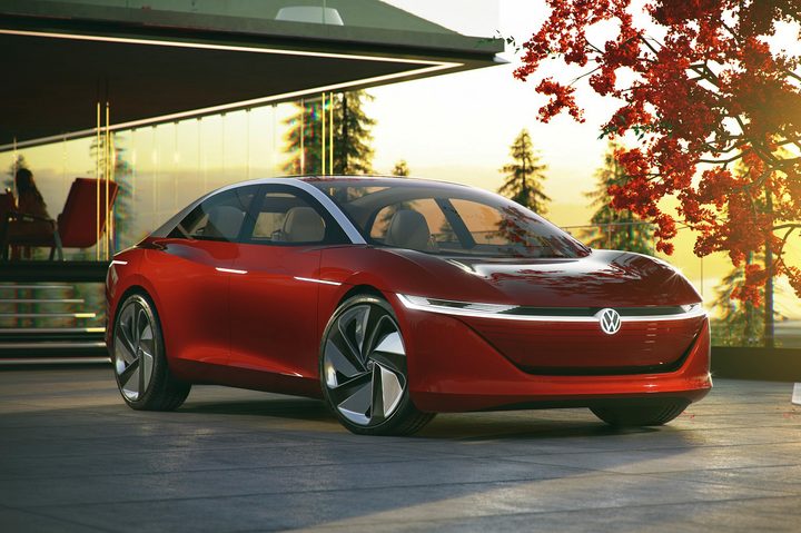 Volkswagen ID Vizzion concept official shots