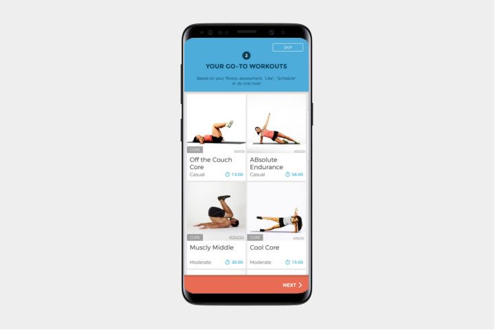 workout trainer best made for galaxy apps
