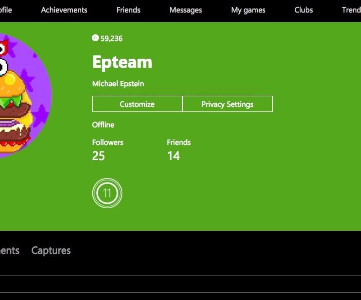 xbox one gamertag