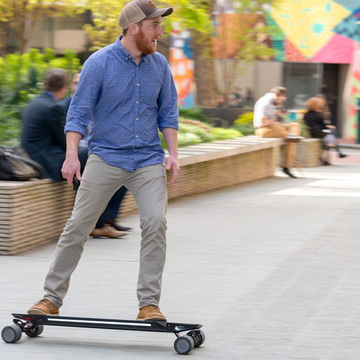 acton blink qu4tro review qu4dro eskateboard drew riding 2