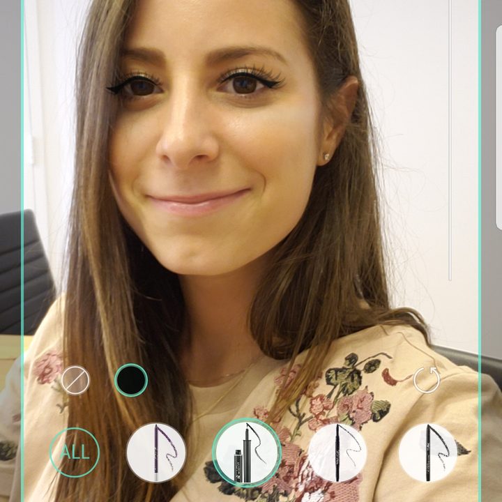 how to try on and purchase products using the galaxy s9 makeup feature bixby filter 5