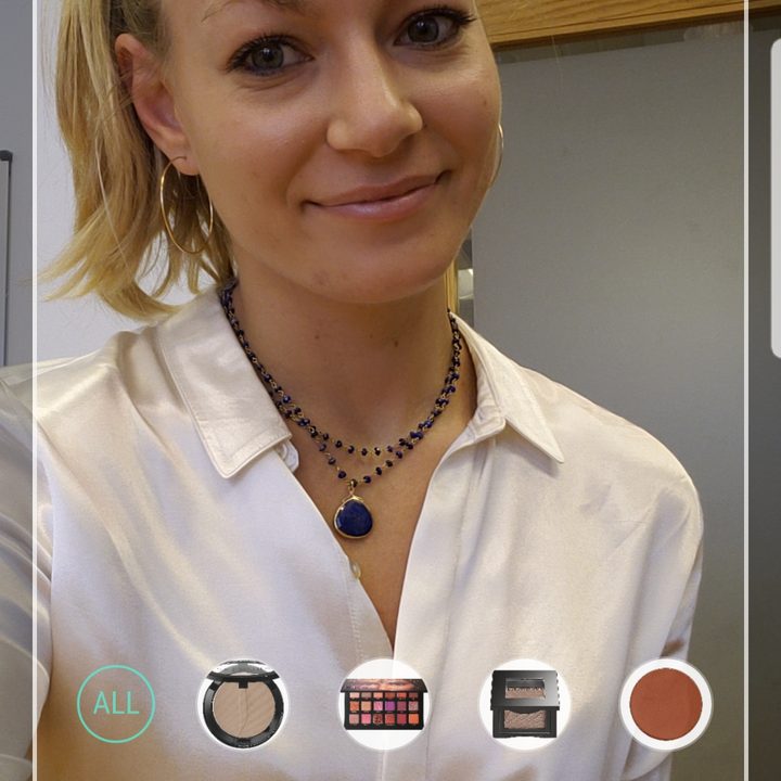 how to try on and purchase products using the galaxy s9 makeup feature bixby vision 6