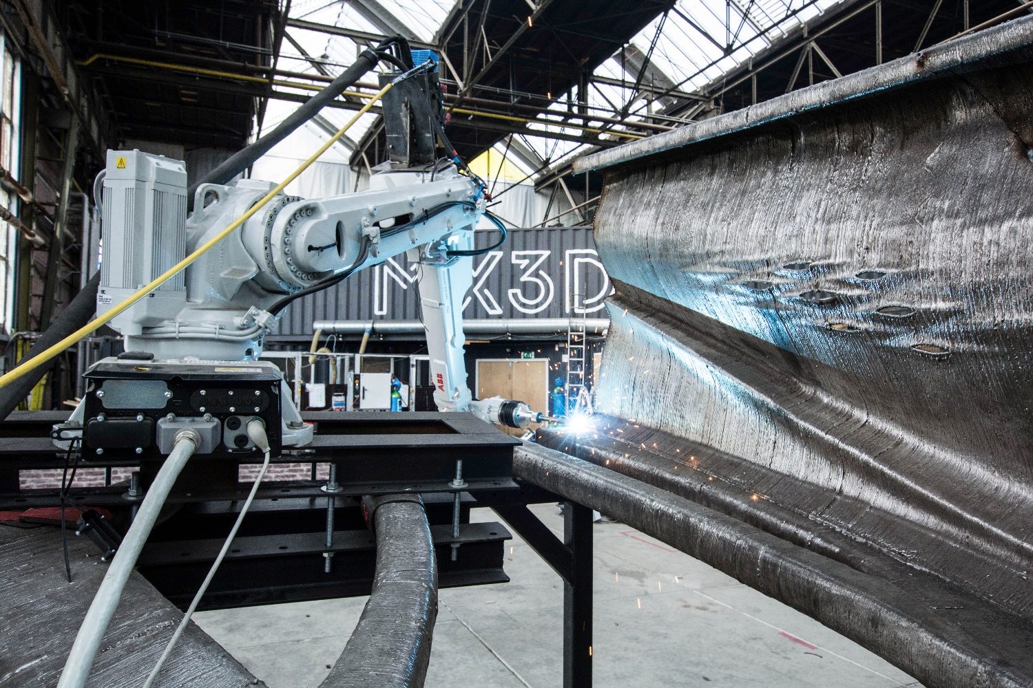 bridge 3d printed using robots bridge6 by olivier de gruijter