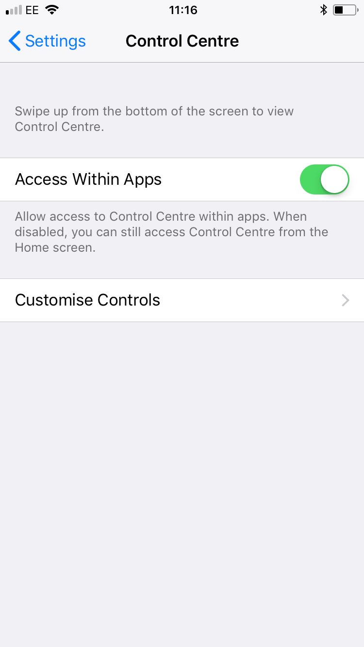 Control Center