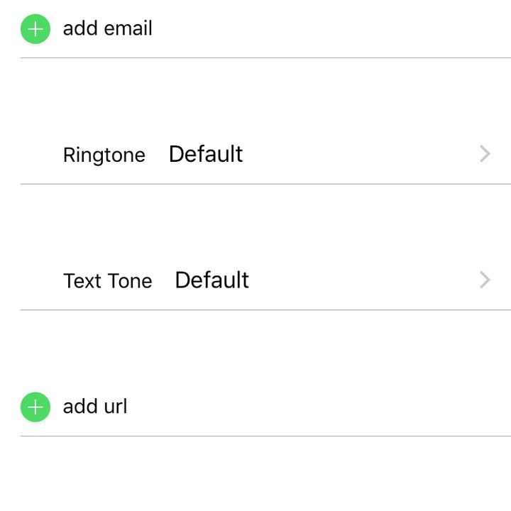 Customize contact ringtone or vibration