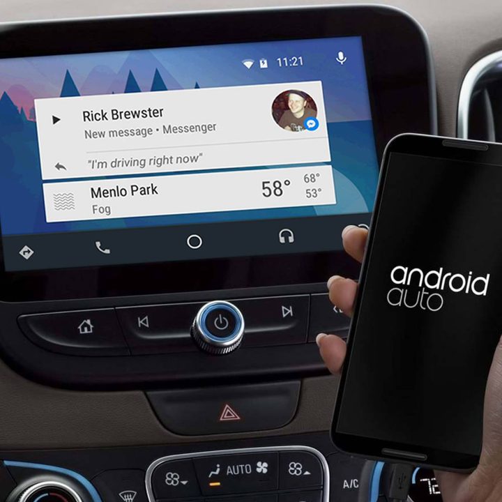 facebook messenger android auto.