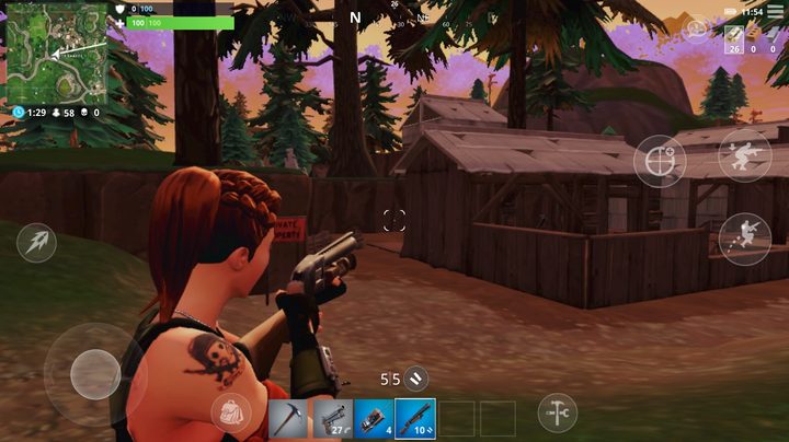 fortnite mobile beginners guide short range fighting
