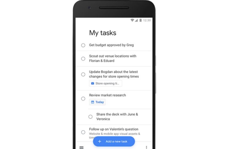 Gmail Tasks update