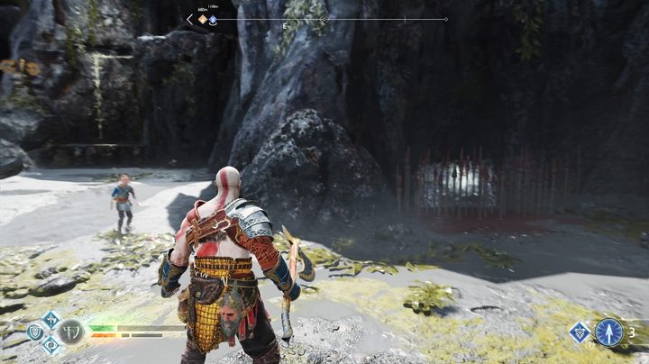 god of war muspelheim niflheim cipher pieces lookout tower beach