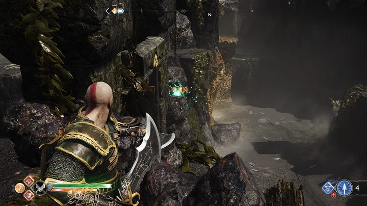 god of war nornir chests collectibles guide 22 cliffs of the raven 2