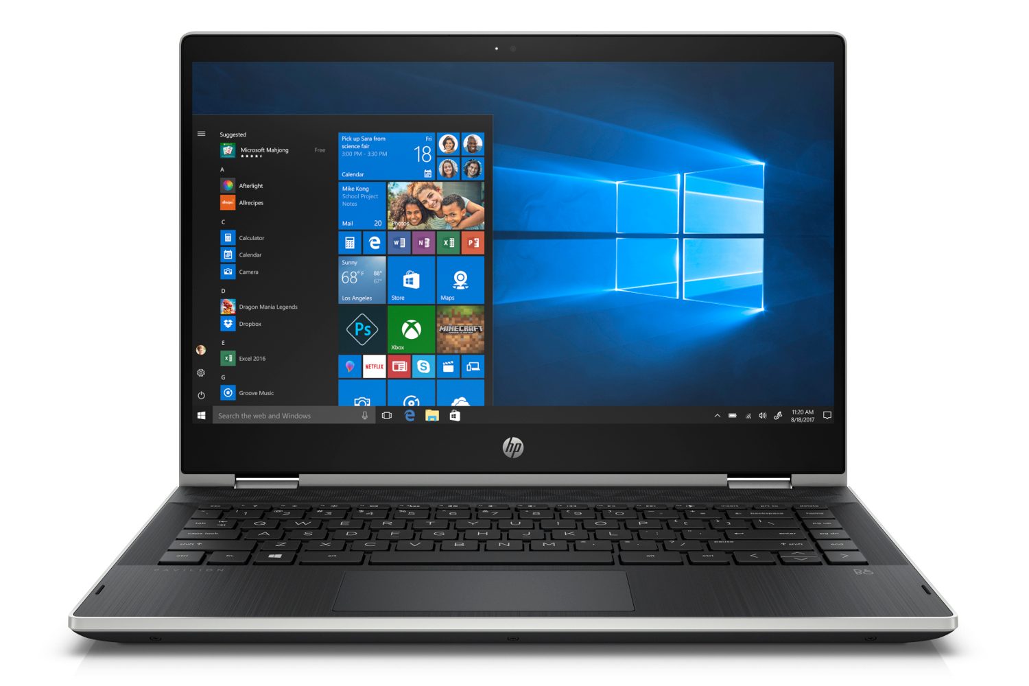 HP Pavilion x360 2018