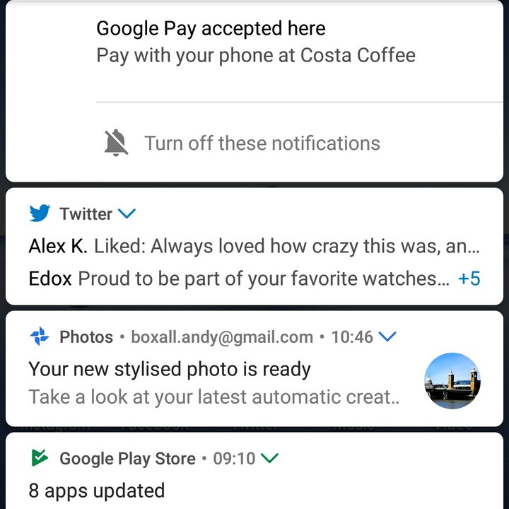 huawei p20 pro review screen pull down