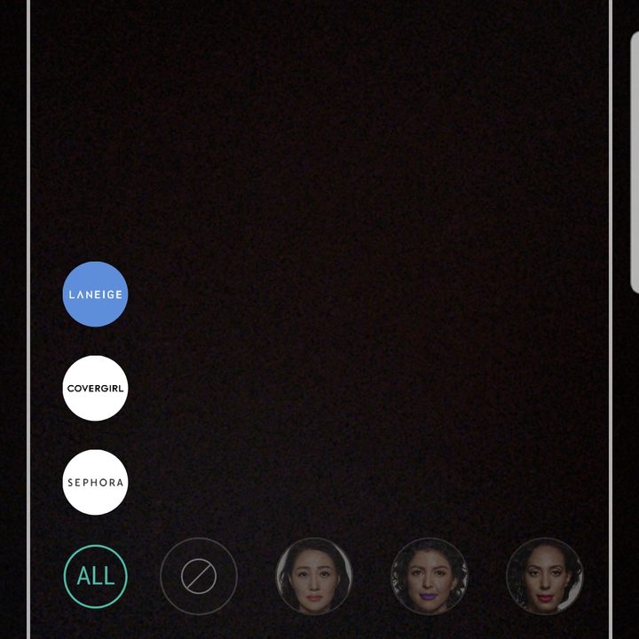 how to try on and purchase products using the galaxy s9 makeup feature filters bixby