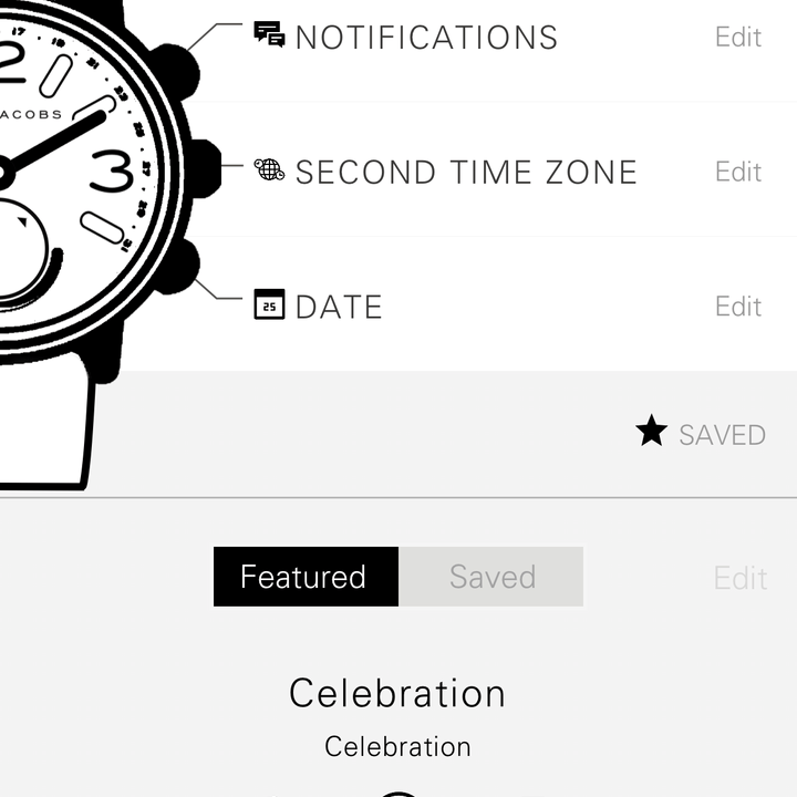marc jacobs riley hybrid smartwatch review app screen 11