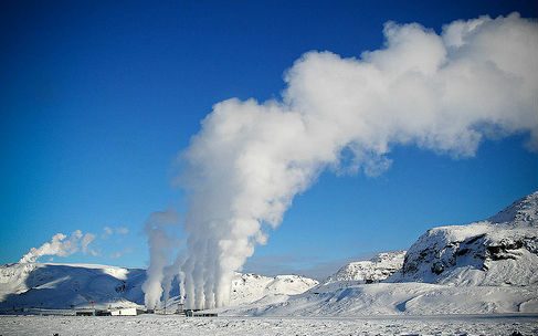 Reykjavik Energy geothermal power plant