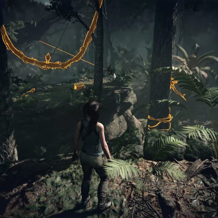 Lara Croft in Shadow of the Tomb Raider.