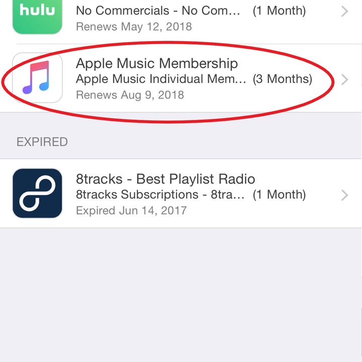 how to cancel apple music membership