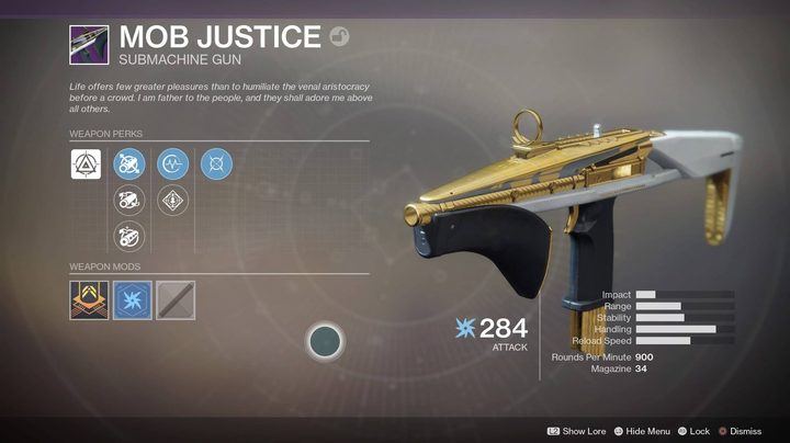 destiny-2-mob-justice best weapons
