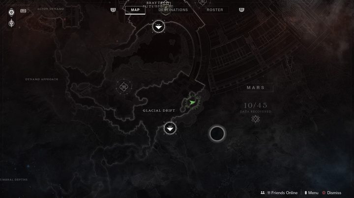 destiny 2 warmind worldline zero guide memory fragments glacial drift lost sector 1 map