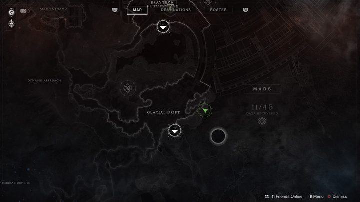 destiny 2 warmind worldline zero guide memory fragments glacial drift lost sector 2 map
