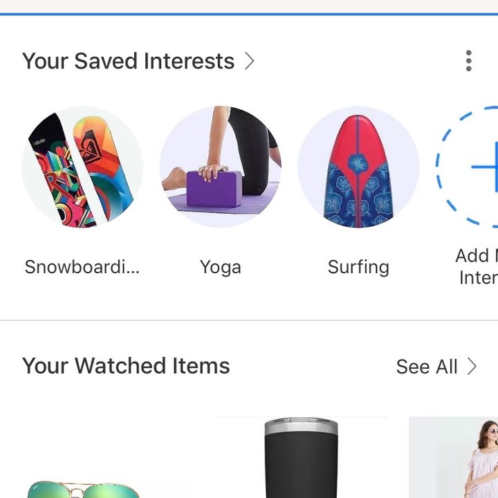 ebay launches interests feature on mobile app 2