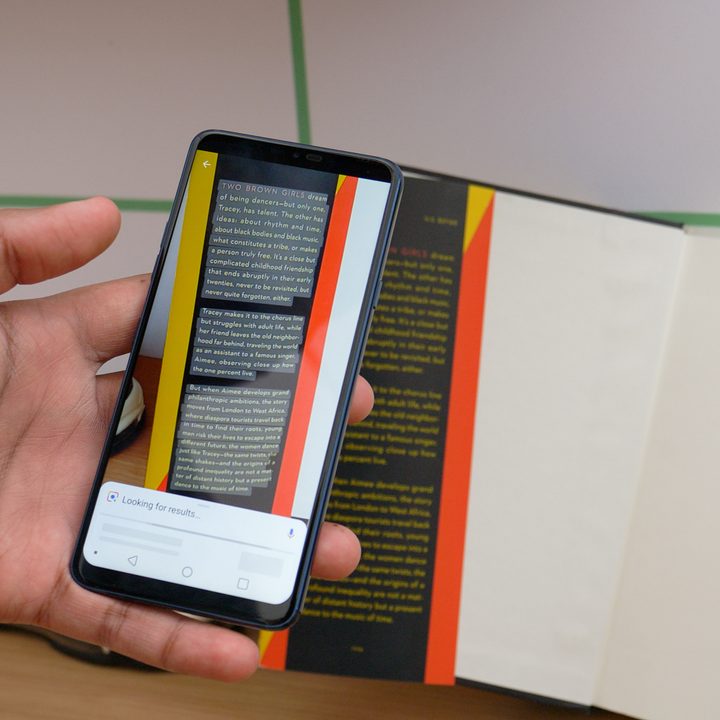 google lens smart text selection style match io 2018