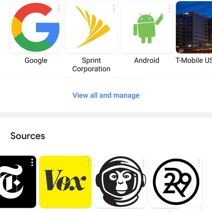 google news overhaul favorites