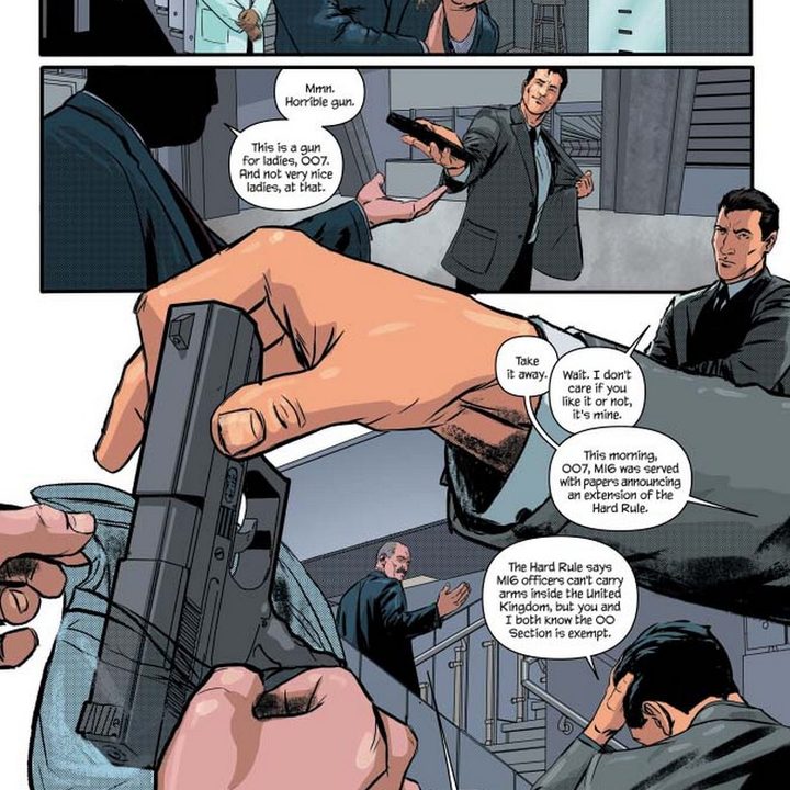 free comic book day 2018 comics james bond vargr no 1 1852