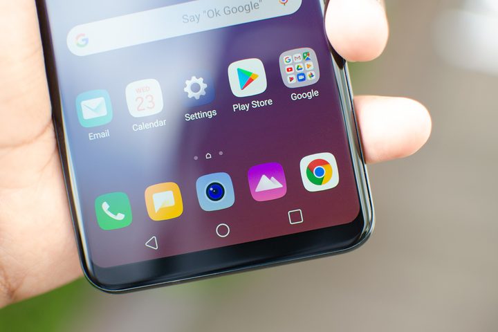 lg v35 thinq app dock close