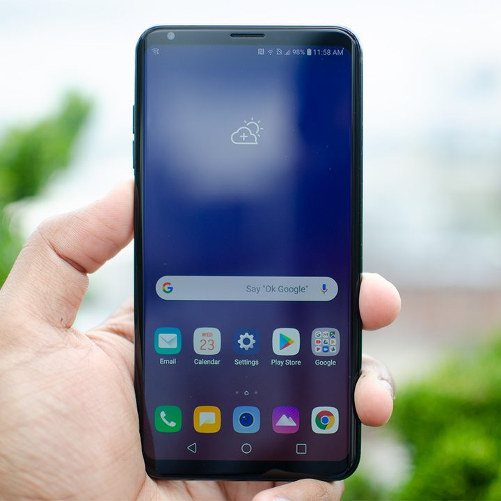 lg v35 thinq home full