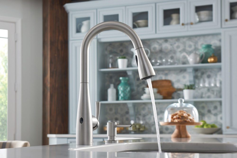 Moen Essie Pull-Down touchless faucet