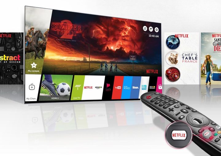 Netflix Recommended LG C8 2018