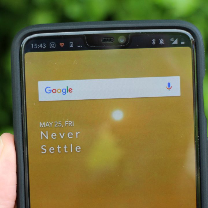 how to hide the notch oneplus 6 hidden